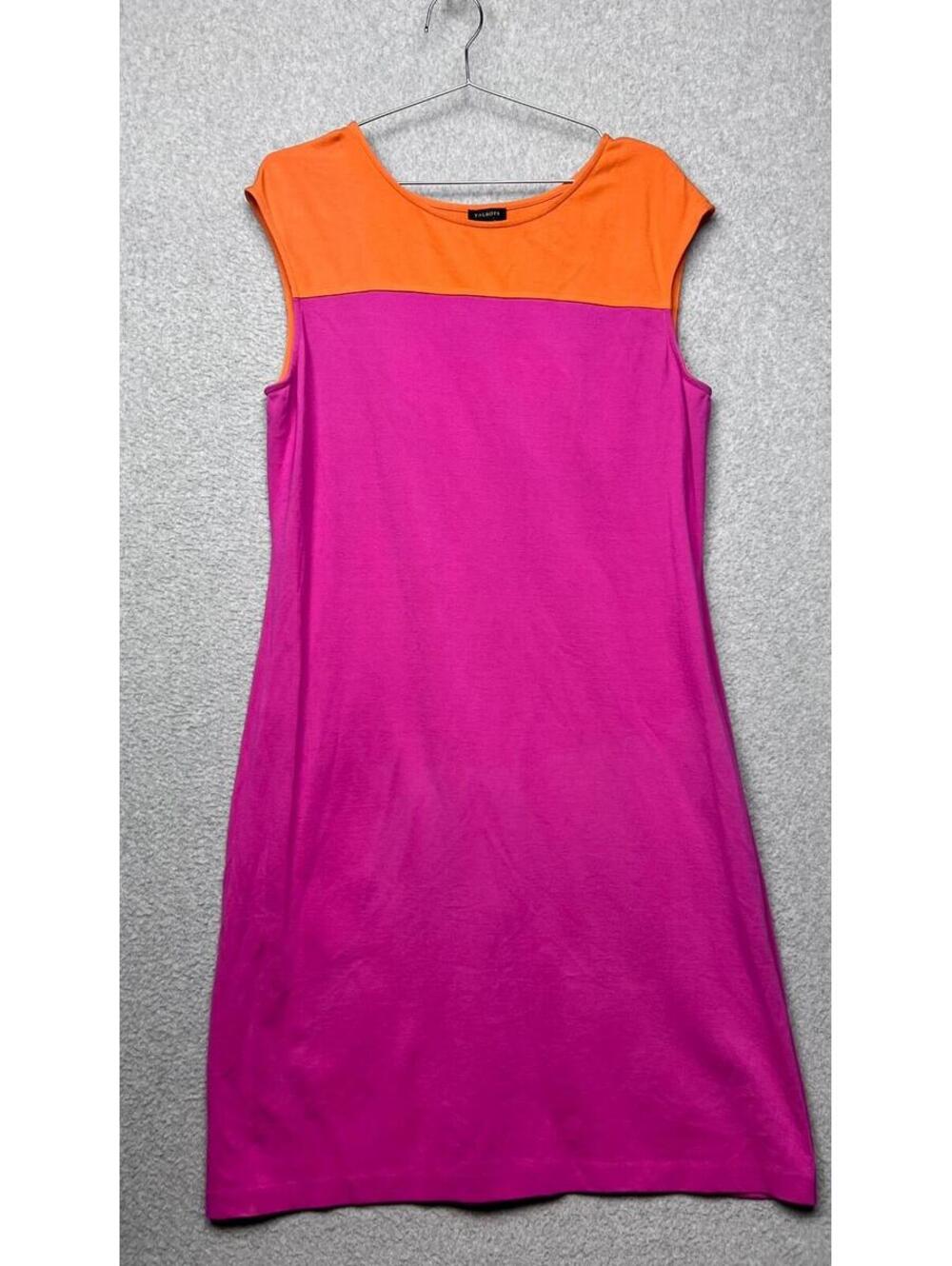 Talbots Dress 14 Ponte Knit Sheath Stretch Work Mod Capsule Preppy 70s Retro